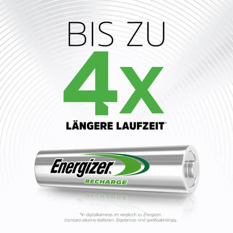 Batterie ricaricabili Energizer Power Plus Rech DP10 AAA 700 mAh - conf. 10 pz - E300850100